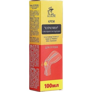 "Kurkumin" kremas kūnui Ecolek 100ml. 